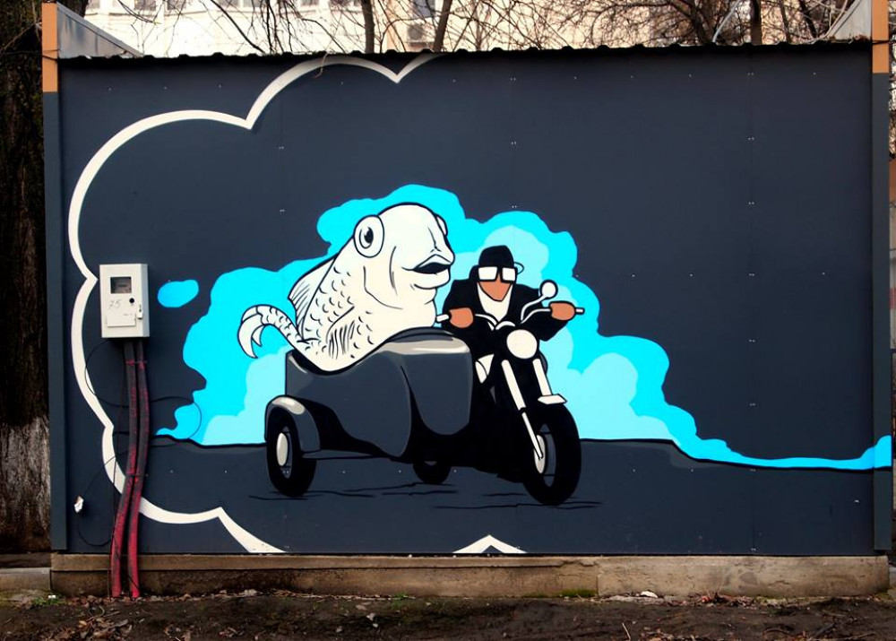 Красивая Одесса: километровый торговый ряд на Поскоте украсили художники фото 8