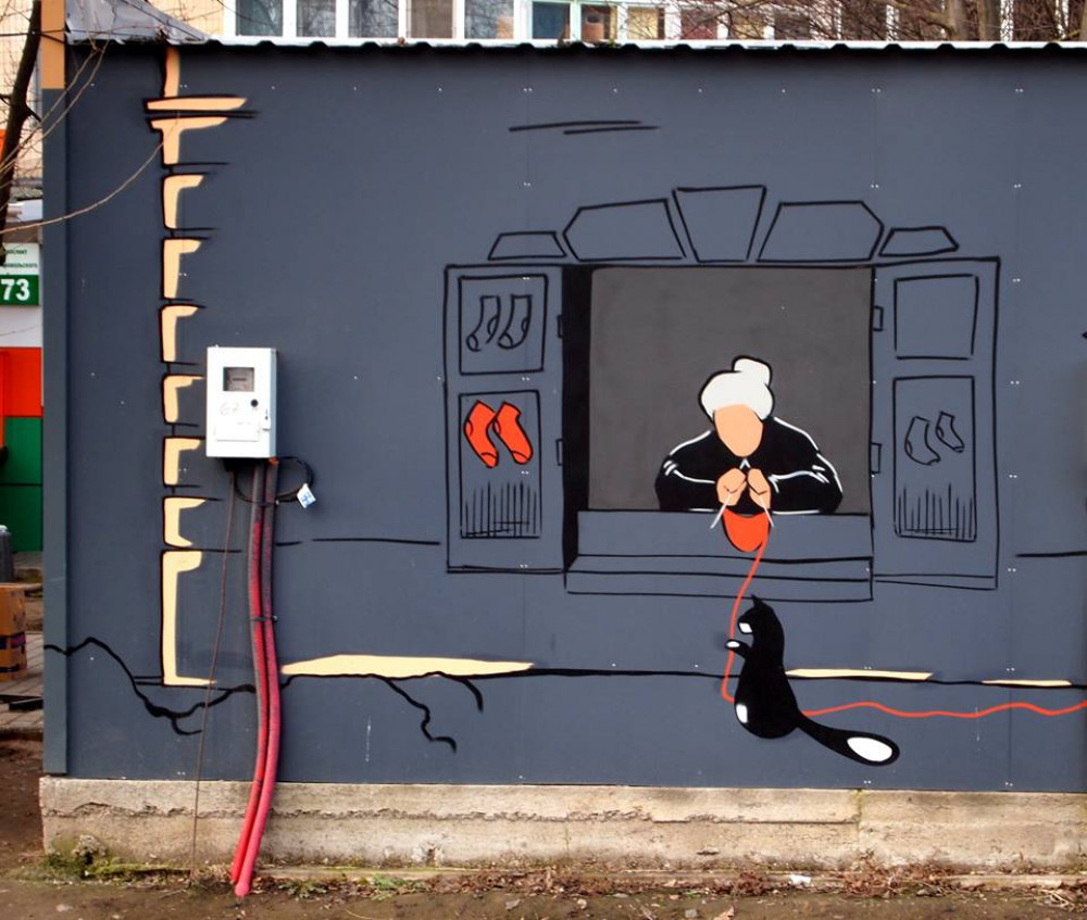 Красивая Одесса: километровый торговый ряд на Поскоте украсили художники фото 4