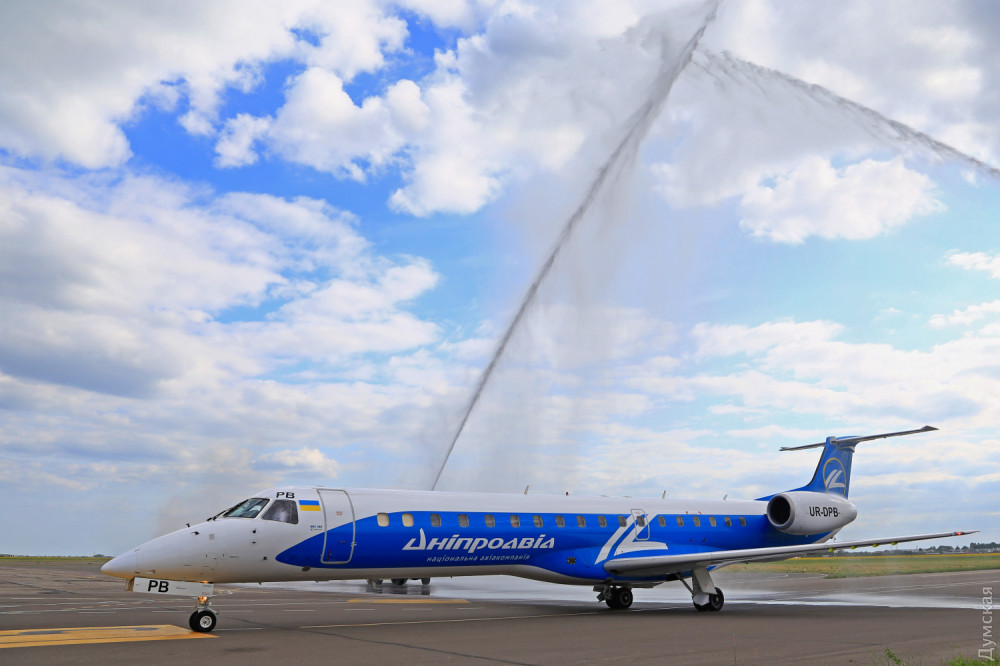 ������ ���������� ���� �� ������ � ������ �� �������� Embraer 145, ������������ 29 ��� 2015 ����