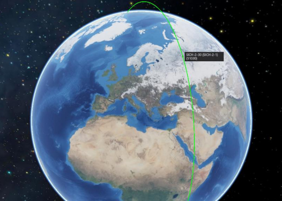Украинский спутник вышел на связь