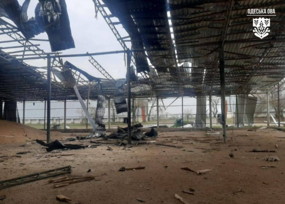 Били по фермерам и зерну: враг нанес массированный удар по югу Одесчины (фото)