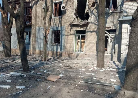 В Попасной оккупанты обстреляли из миномета свои позиции