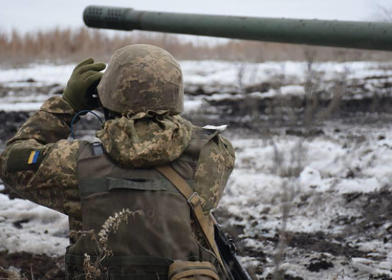 На Донбассе оккупанты четыре раза обстреляли украинские позиции